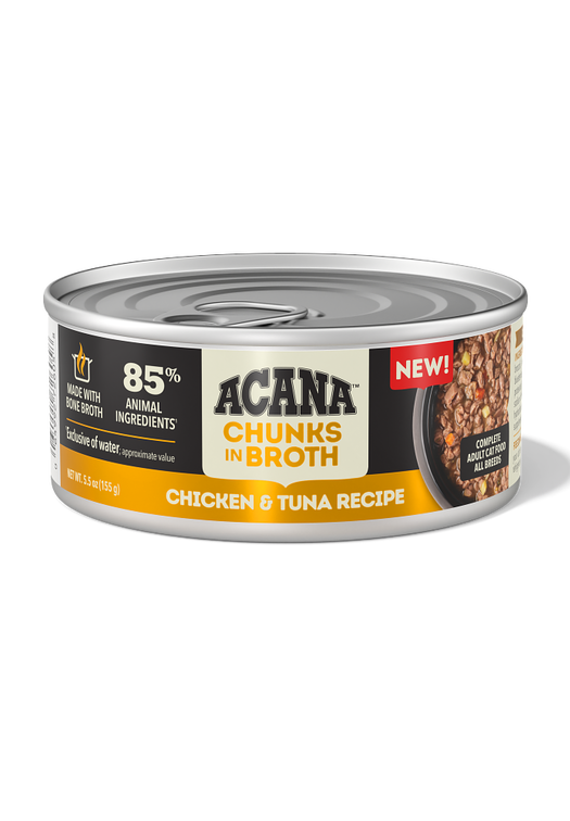 Chunks in Broth Chicken & Tuna Recipe 5.5oz